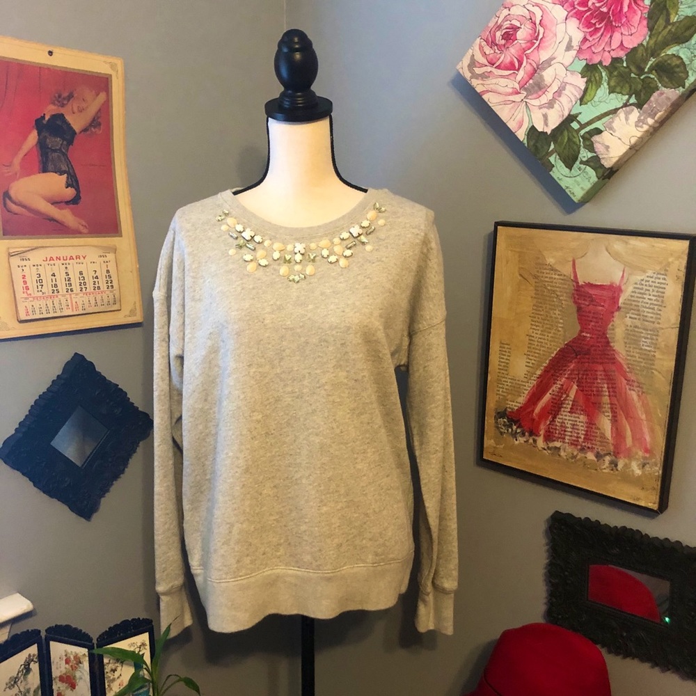 THE BLINGED SWEATSHIRT
